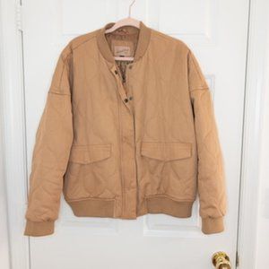 Quilted Bomber Jacket